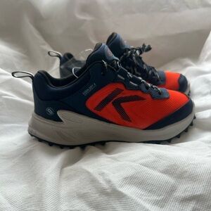 Kids' Orange and Black Athletic Shoes